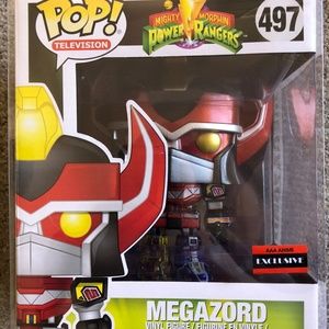 Funko Pop! Power Rangers Metallic Megazord 6” Inch